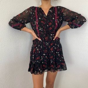 MOVING OUT SALE  - Joie Grover Silk Mini Dress